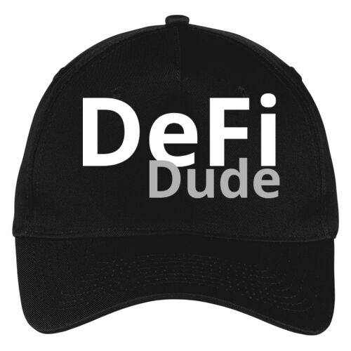 DeFi Dude Customizable - Five Panel Twill Cap Thumbnail