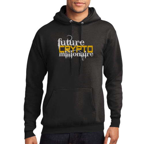 Future Crypto Millionaire customizable - Core Fleece Pullover Hooded Sweatshirt Thumbnail