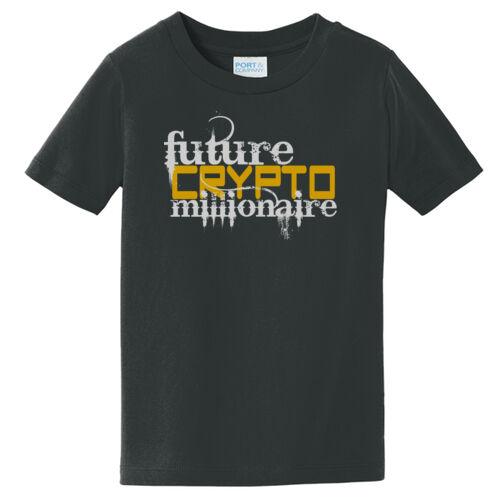 Future Crypto Millionaire customizable - Toddler Fan Favorite Tee Thumbnail