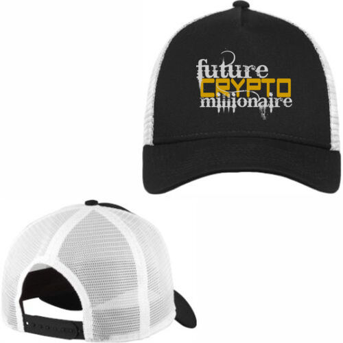 Future Crypto Millionaire customizable - Snapback Trucker Cap Thumbnail