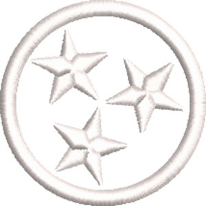 TN Tri-Star White Embroidery Thumbnail