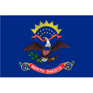 North Dakota Flag Thumbnail
