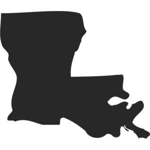 Louisiana Silhouette Thumbnail