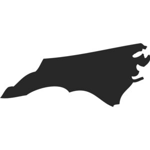 North Carolina Silhouette Thumbnail
