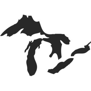 Great Lakes Silhouette Thumbnail