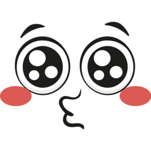 Cartoon Kissing Face 1 Thumbnail