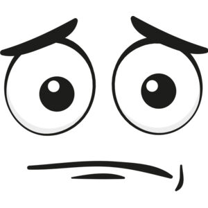 Cartoon Sad Face 4 Thumbnail