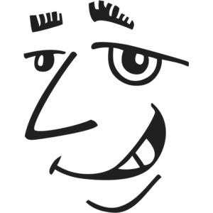 Cartoon Happy Face 6 Thumbnail