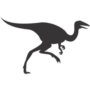 Raptor Dinosaur Silhouette 1 Thumbnail