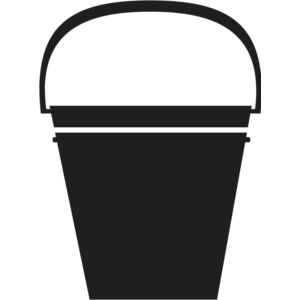 Water Bucket Silhouette 1 Thumbnail