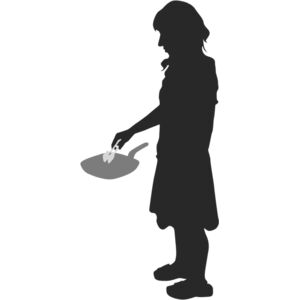 Housekeeper Cooking Silhouette 4 Thumbnail