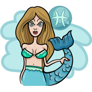 Pisces Fish Mermaid Lady 1 Thumbnail