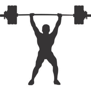 Exercise Weight Lifting Silhouette 8 Thumbnail