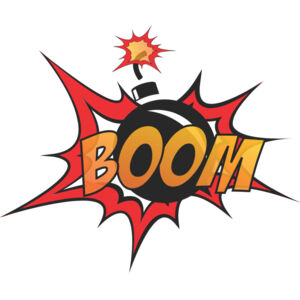 Bomb Explosion Comic Book 1 Thumbnail