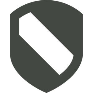 Military Striped Shield Badge Emblem 1 Thumbnail