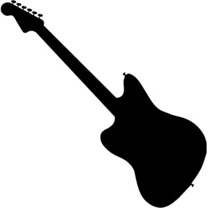 Electric Guitar Silhouette 9 Thumbnail