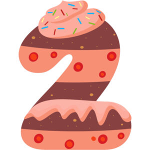 Two Birthday Sweet Number 1 Thumbnail