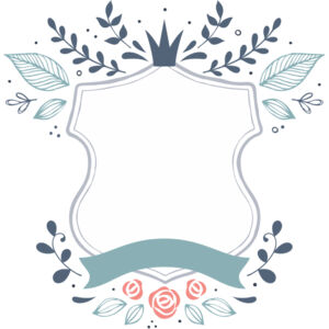 Floral Wedding Shield 1 Thumbnail