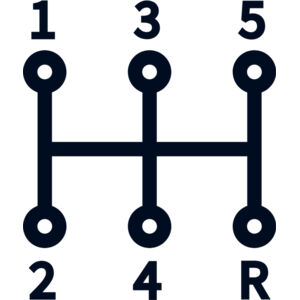 5 Speed Shift Pattern Icon 1 Thumbnail
