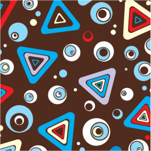 Groovy Triangle Circle Background 1 Thumbnail