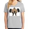 1-Hr Ladies V-Neck T-Shirt Thumbnail