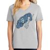 1-Hr Ladies V-Neck T-Shirt Thumbnail