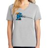 1-Hr Ladies V-Neck T-Shirt Thumbnail