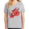 1-Hr Ladies V-Neck T-Shirt Thumbnail