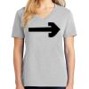 1-Hr Ladies V-Neck T-Shirt Thumbnail