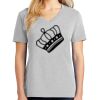 1-Hr Ladies V-Neck T-Shirt Thumbnail
