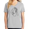 1-Hr Ladies V-Neck T-Shirt Thumbnail