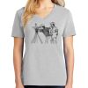 1-Hr Ladies V-Neck T-Shirt Thumbnail