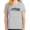 1-Hr Ladies V-Neck T-Shirt Thumbnail
