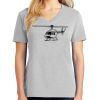 1-Hr Ladies V-Neck T-Shirt Thumbnail
