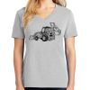 1-Hr Ladies V-Neck T-Shirt Thumbnail
