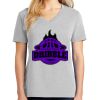 1-Hr Ladies V-Neck T-Shirt Thumbnail