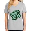 1-Hr Ladies V-Neck T-Shirt Thumbnail