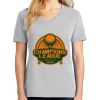 1-Hr Ladies V-Neck T-Shirt Thumbnail