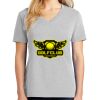 1-Hr Ladies V-Neck T-Shirt Thumbnail