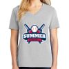 1-Hr Ladies V-Neck T-Shirt Thumbnail