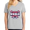 1-Hr Ladies V-Neck T-Shirt Thumbnail