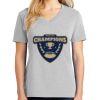 1-Hr Ladies V-Neck T-Shirt Thumbnail