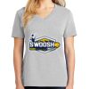 1-Hr Ladies V-Neck T-Shirt Thumbnail