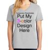 1-Hr Ladies V-Neck T-Shirt Thumbnail