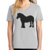 1-Hr Ladies V-Neck T-Shirt Thumbnail