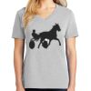 1-Hr Ladies V-Neck T-Shirt Thumbnail