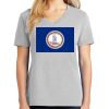 1-Hr Ladies V-Neck T-Shirt Thumbnail