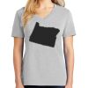 1-Hr Ladies V-Neck T-Shirt Thumbnail
