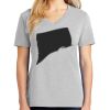 1-Hr Ladies V-Neck T-Shirt Thumbnail