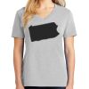 1-Hr Ladies V-Neck T-Shirt Thumbnail